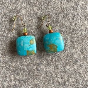 Turquoise earrings